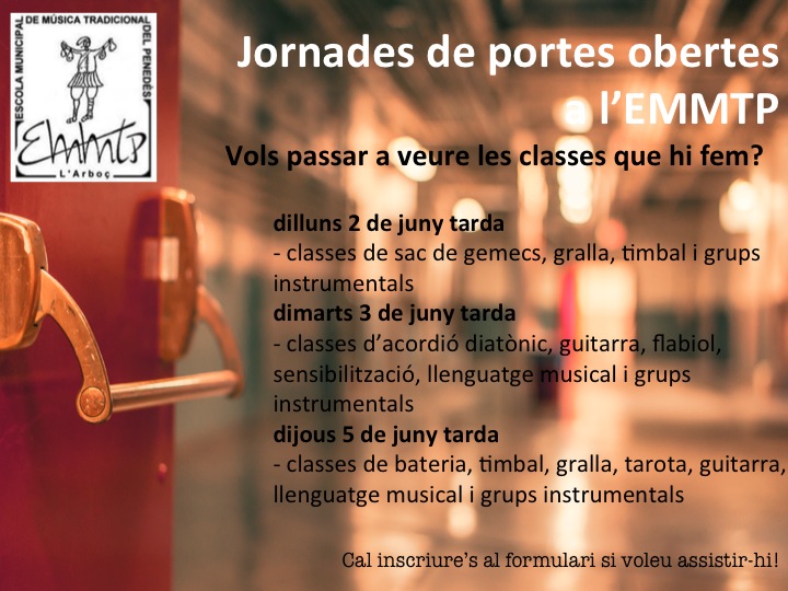 Jornades portes obertes